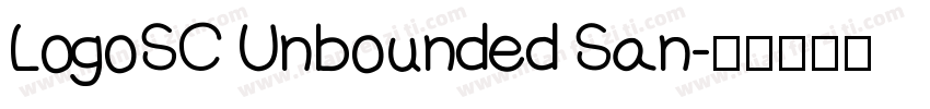 LogoSC Unbounded San字体转换